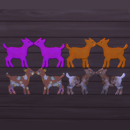 Goat Metal Sign logo