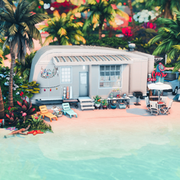 Summer Beach Camper