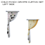 Kids Panda and Giraffe Curtain Set logo