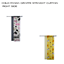 Kids Panda Giraffe Straight Curtains -- Right logo