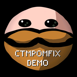 CTMPOMFIX demo, Seamless Pom with Connected Textures