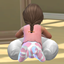 BGC Cow Print Tights Infant logo