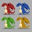 the Ice and Fire with friends logo