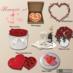 Romantic set logo