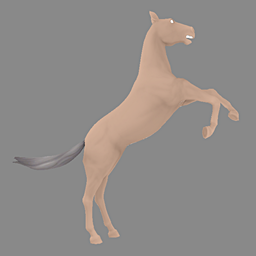 [F] Horse Single Posepack