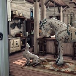 Tiny rustic barn