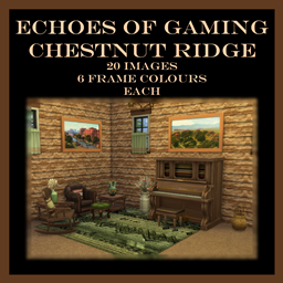 Echoes of Gaming - Chestnut Ridge Paintings logo