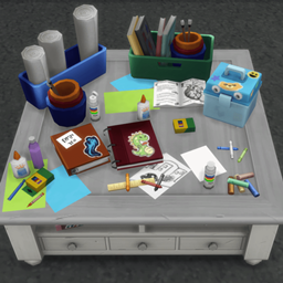 Parenthood Arts & Crafts Clutter logo