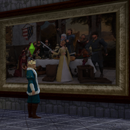 Large Historical Painting for your Castle