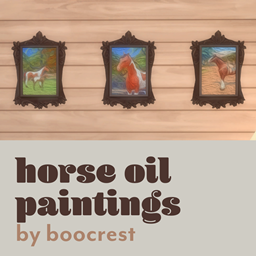 horse oil paintings logo