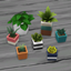 Tiny Living Plant Clutter logo