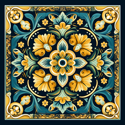 Royal flowery tiles (4 variations) [Simply_Simlish] logo