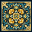 Royal flowery tiles (4 variations) [Simply_Simlish] logo