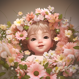 Beautiful Toddler Canvas Picture (2 variations) [Simply_Simlish] logo
