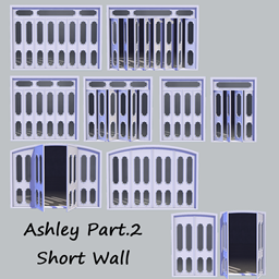 Ashley Set Part.2-Short Wall