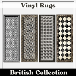Sims4Luxury - British Collection - Vinyl rugs