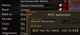 npcGenerator To Total RP 3