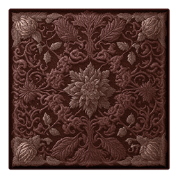 Ornate Floral Square Dance Rug #7 Samtuse963 logo