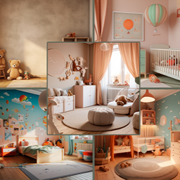 Painting kids Room Scene more  project image