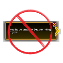 I don't care about Unspent Dragonriding Glyphs logo
