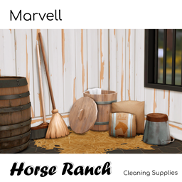 Horse Ranch Cleaning Supplies by Marvell logo