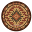 Folk Pattern Round Dance Rug #3 Samtuse963 logo