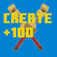 Create +100 logo