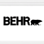 Behr All White Wall Colors With Trim logo