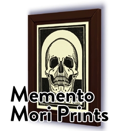 Memento Mori Collection - A BGC Woodblock Print Set logo