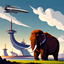 BK: Prehistoric Frontier logo