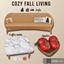 Cozy fall living set logo