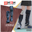 Children's Denim Strap Leg Warmers (Socks) logo