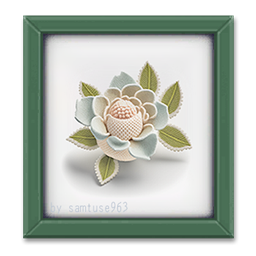 Succulents Woven Decor Frame #9 Samtuse963 logo