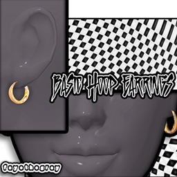 basic hoop earrings, earrings logo