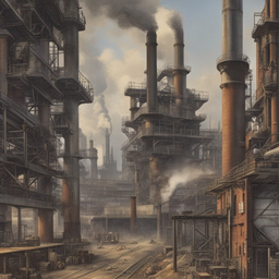 Industrial revolution and its consequences logo
