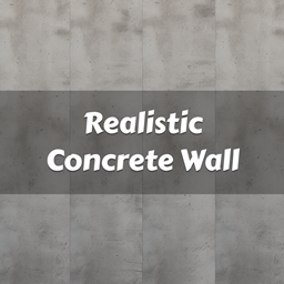 Realistic Bare Concrete Walls (3 variations) logo