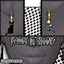 spooky cats, earrings logo