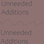 Unneeded Additions logo