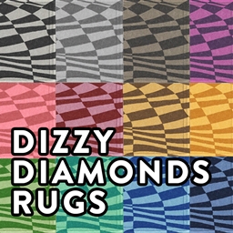 Dizzy Diamonds - BGC Rug Recolor