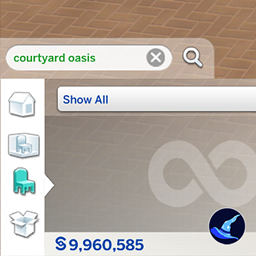 Searchable Courtyard Oasis Kit Items [OBSOLETE]