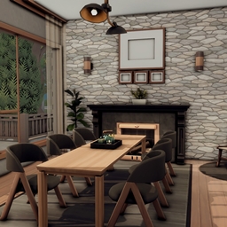 Modern Craftsman dining
