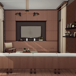 Modern Craftsman Livingroom