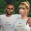 Mr Right & Mrs Always Right T-shirts logo