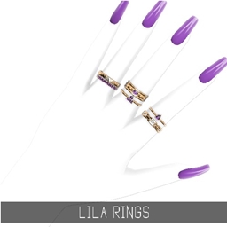 Simpliciaty's Lila Rings
