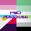 MORE LGBTQIA+ FLAGS logo