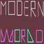 Modern World adv logo