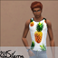 Pineapple Skies Top logo