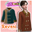 Childs Double Breasted Eight Buttoned Peacoat logo