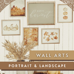 Sims4Luxury - Fall 2022 - Portrait & Landscape wall arts