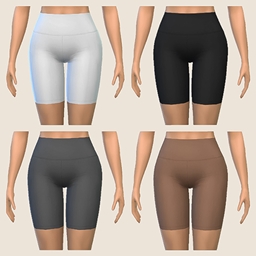 Female Sports Legging Shorts